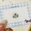 Linda Colección de Gato Kt Acero de Titanio 316 Clavos para Hélice de Oreja de Moda Elegantes Versátiles Dulces Dibujos Animados Pendientes Femeninos Circonita
