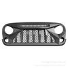 Grade Wrangler Transfronteiriça Adequada para Jeep Wrangler 07-17 com Grade Iluminada Face Frontal Modificada Grade Frontal Jk