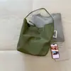 Ligera Versátil Ligera Bolsa de Nylon Gran Capacidad de Moda Casual Bolso Cubo para Mujer Bolso de Hombro Relajado para Mujer