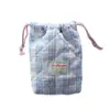 Nueva Bolsa de Almacenamiento Simple de Algodón Acolchado, Bolsa Portátil con Cordón, Bolsa de Almacenamiento para Cámara Anti-Caídas y Anti-Rayaduras, Bolsa Pequeña para Artículos de Tocador