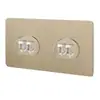 Hebilla de Garra Adhesiva Transparente Sin Rastro Parche Adhesivo Fuerte Gancho de Parche Sin Rastro Caja de Almacenamiento para Trípode Baño Accesorios Montados en Pared