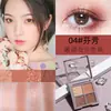 Paleta de Sombras para Ojos Novo Sakura Story de Cuatro Colores para Principiantes, Maquillaje Diario Ligero, Paleta de Sombras de Tonos Tierra Mate Perlado