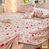 Sábana de tela de nido de abeja grado A, pieza única, para uso doméstico, dormitorio, residencia estudiantil, tamaño individual o matrimonial, juego de tres fundas de almohada, no está hecha de 100% algodón, apta para todas las estaciones