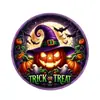 Decoración Colgante de Escena de Atmósfera para Puerta y Ventana de Madera para el Hogar Serie de Calabaza y Calavera de Halloween de Venta Caliente Transfronteriza