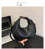 Bolso Romboidal Simple Versátil Retro Europeo y Americano Personalizado Bolso de Mujer 2024 Primavera Nueva Llegada Redondo Cruzado de Un Hombro Bolso de Mano