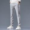 Calças masculinas primavera e outono 2023, novas calças da moda, para todos os tipos de negócios, calças masculinas de alta qualidade, soltas, retas, casuais, longas
