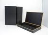 Funda Negra de Kevlar para Teléfono Huawei Apple 17 Caja de Empaque de Fibra de Carbono Caja de Madera Empaque de Funda de Teléfono de Kevlar