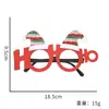 Gafas Decorativas Navideñas Monturas Accesorios para Fiestas Infantiles Gafas con Cuernos de Reno de Papá Noel Decoración Navideña Regalos