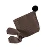 Conjunto de Chapéu e Cachecol Infantil para Outono e Inverno, Chapéu de Lã Quente com Abas de Orelha Versátil e Estiloso para Bebês Meninas