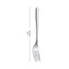 Talheres Elegantes de Aço Inoxidável, Conjunto de Faca, Garfo e Colher de Aço Inoxidável, Faca de Bife Doméstica, Conjunto de Talheres Especiais para Hotel