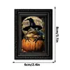 Mzct621-661 Amazon Halloween Promoção Quente Divertido e Criativo Moldura de Foto de Madeira 3D Adesivo de Geladeira Adesivo de Decoração para Casa