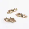 Joias de moda europeias e americanas acessórios DIY ponto de gato acessórios de joias de diamante pulseira colar pingente acessórios de liga acessórios