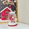 Venta caliente transfronteriza 2024 nueva lámpara portátil de Navidad lámpara de Navidad lámpara de decoración de Navidad de plástico adornos lámpara de viento LED