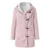 En stock Deseo Europeo, Americano y Americano Amazon Transfronterizo Chaqueta Nueva con Cuello Peludo Bolsillo Chaqueta de Mujer