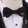Gravata Borboleta Masculina Padrinho Noivo Vermelho Vinho Gravata Preta Camisa Social Vestido Casamento Vermelho Estilo Coreano Laço para Mulheres