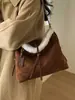 Bolso Tote de Lujo de Gamuza de Alta Gama Gran Capacidad 2026 Primavera Nuevo Bolso de Hombro Vintage Bolso Cruzado Versátil