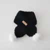 Bufanda para Bebé Invierno Cálida Felpa Bufanda para Bebé 2024 Nueva Engrosada Invierno Conjunto de Cuello para Niños y Niñas Moda