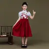 Uniformes Coro Patriótico para Escuelas Primarias y Secundarias, Disfraces de Actuación, Disfraces para Concursos de Oratoria, Disfraces para Recitaciones del Día Nacional y Año Nuevo, Conjuntos de Ropa Formal