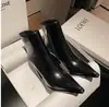 Botines Coreanos 2026 Otoño/Invierno Nuevos de Moda Punta Fina Tacón Grueso Botas de Tacón Alto Adelgazantes Botas Chelsea Versátiles