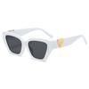25 gafas de sol para mujer, de cara grande, para hombre, anti-ultravioleta, 2022, nuevas gafas de conducción, red roja