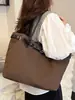 Bolso Tote de Gran Capacidad Estilo Coreano para Viajes Diarios 2026 Nuevo Otoño para Mujer Estilo Retro Perezoso Cruzado al Hombro