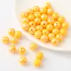 Cuentas Acrílicas de 14 mm y 16 mm Cuentas de Fantasía Material para Manualidades Color Chapado Material para Bordado de Cuentas Sueltas Accesorios para Pulseras al por Mayor
