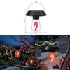 Lâmpada de Filamento de Tungstênio Criativa Solar Transfronteiriça à Prova d'Água para Exterior Varanda Jardim Acampamento Luz Pendente Decorativa Luz de Jardim