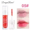 Brillo de Labios Transparente Hielo Transfronterizo con Brillo Fino Perlado Tinte Labial Hidratante Aceite para Labios Base de Labial Brillo de Labios que Cambia de Temperatura