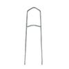 Soporte de caña de pescar simple al por mayor de fábrica, soporte de caña de pescar de doble propósito, soporte de caña de pescar manual, soporte de pesca de hierro galvanizado con batería plegable