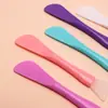 Pincel para Máscara Facial Silicone Cerdas Macias Pincel para Máscara Facial Spa Espátula para Máscara de Lama Facial Beleza Salão Especial