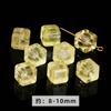 Jingdian Jóias Natural Limão Cristal Açúcar Diy Acessórios Pulseira Colar Jóias Frisado Acessórios Produtos Semi-acabados Atacado