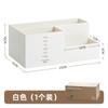 Caja de almacenamiento de escritorio multifuncional para clasificar de gran capacidad suministros escolares papelería de oficina almacenamiento contenedor de bolígrafos punto