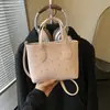 Bolso de Hombro Cruzado Floral de Diseño de Nicho para Mujer, Nuevo Estilo Coreano y Japonés, Bolso de Hombro Sencillo, Bolso Cruzado de Moda para el Día a Día
