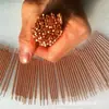 Haste de Cobre Puro C1100/T2 Haste de Cobre 3,0 mm Personalizada 0,8 0,9 1,0 1,1 1,2-6 mm Pequena Haste de Cobre