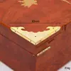 Suministro Directo del Fabricante Accesorios de Ferretería Protectores de Esquina Florales de Pájaro Protectores de Esquina de Chapa de Hierro Antiguo Bordes de Cajas de Madera Protectores de Esquina para Maletas Protectores de Esquina