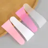 Raspador de Depilación Corporal Belleza Plástico PP Raspador Cuchara Raspadora Tabla de Afeitar para Depilar Axilas Palo Curvo en S Cuchara Empaque Independiente