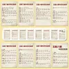 24 Láminas Grandes Pegatinas de Clasificación de Órganos de la Medicina Tradicional China Ingredientes de la MTC Pegatinas de Interacción de Conocimiento de Salud y Bienestar de la MTC