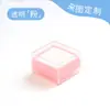 Manual de Selos de Desenho Animado Selo Quadrado Personalizado Transparente Pequeno Quadrado Cor Fixa Carimbo de Anime para Estudantes Atacado de Fabricantes