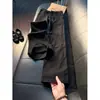 Calça Jeans de Algodão Puro para Trabalho Cor de Café com Detalhes de Barbatana de Tubarão Estilo Retrô Americano Calça Lavada Solta Perna Reta Levemente Flare