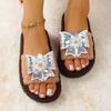 Pantuflas Antideslizantes Elegantes para Mujer 2025 Otoño e Invierno Nueva Moda Versátiles Planas de Suela Suave para Mujer