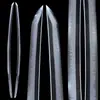 Acero T10 Cubierto de Tierra, Espada Japonesa con Filo Quemado, Hoja de Espada Desnuda, Espada Larga Samurai, Hamon Templado con Arcilla, Sin Filo