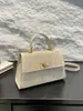 Bolso de Cadena de Paja para Mujer 2025 Primavera y Verano Nuevo Estilo Pastoral Retro Cuadrado Pequeño Bolso Tejido de Cierre de Moda
