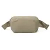 Bolso cruzado impermeable de nailon ultraligero simple transfronterizo de Amazon para parejas con múltiples compartimentos y gran capacidad para mujeres, bolso de pecho, bolso de cintura