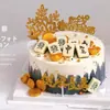 Enfeites de Mahjong, Decorações de Bolo de Aniversário, Mesa de Mahjong, Deus da Riqueza Masculino, Contando Dinheiro Até Suas Mãos Cramparem, Inserindo Cartas