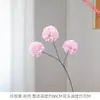 Bolas requintadas de três cabeças são usadas para arranjos florais de casamento, decorando vasos de sala de estar, arranjos florais e embalagens de presentes.