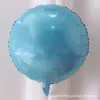 Globo de Papel de Aluminio Redondo con Forma de Corazón y Estrella de Cinco Puntas Diseño de Escena Impresión de Logotipo Publicitario Globo de Película de Aluminio con Forma de Corazón