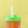 Popote Postparto para Madres, Popote Desechable de Pla Grado Alimenticio Totalmente Biodegradable para Beber Café para Madres y Bebés