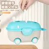 Cesta Contenedor Ballenita Infantil Hogar Snack Bebé Regalo de Acompañamiento Caja de Almacenamiento Lego Plástico Organización Almacenamiento