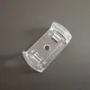 Fuente de Luz LED Transparente Hemisférica de 4 cm para Dobladillo Fuente de Luz Secundaria Carcasa de PC Impermeable Iluminación de Paisaje Publicidad Carcasa de Plástico