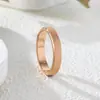 Anillo color oro esmerilado anillo para comida para dedo anillo de cola para hombre y mujer anillo de color textura moda temperamento anillos para enamorados fabricantes mayoreo